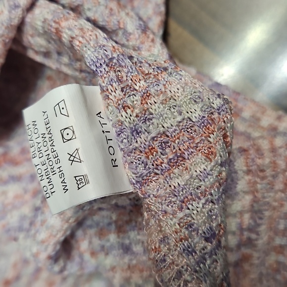 Pink Long Sleeve Buttoned Polo Blouse - Picture 9 of 12